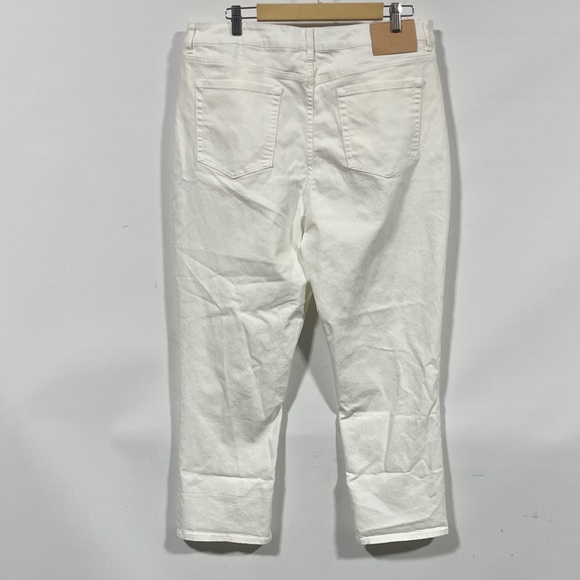 Frye White High-Waisted Jeans - Picture 4 of 5